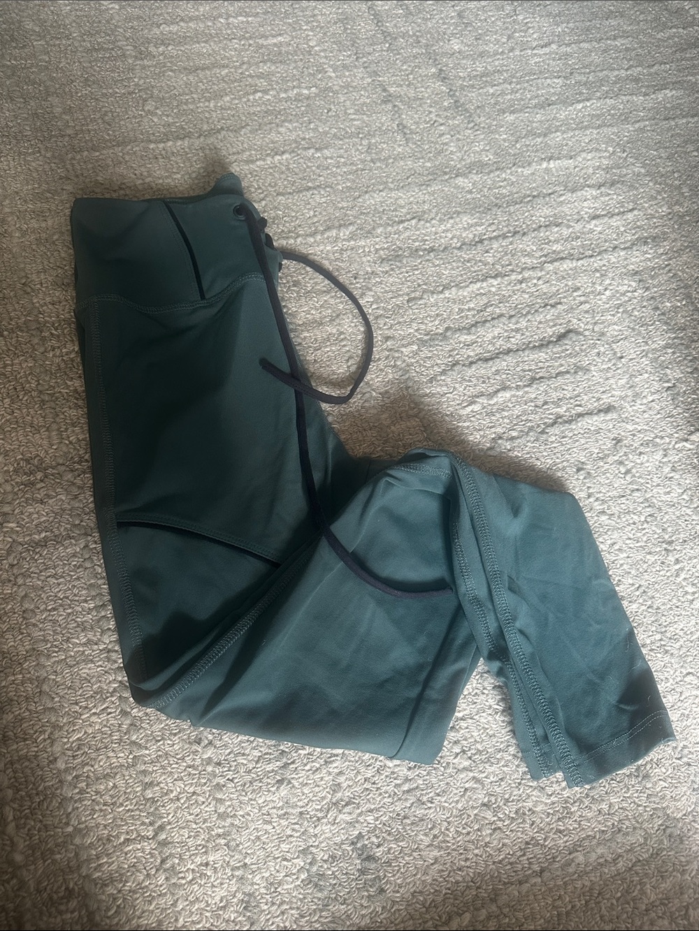 Year of Ours Green High-Waist Active Leggings